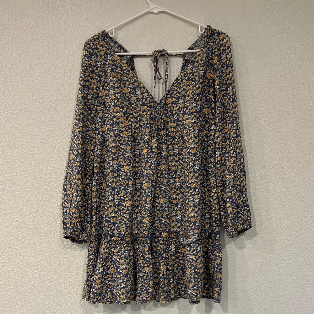 Baby Doll Flowy Dress - womens large